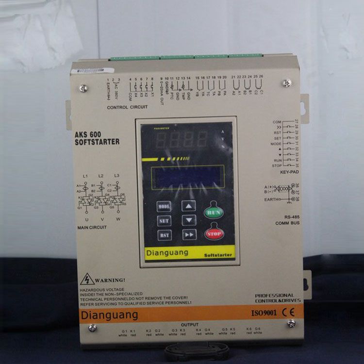 中國電光防爆AKS-601/400A中文保護器 AKS600軟起動保護裝置